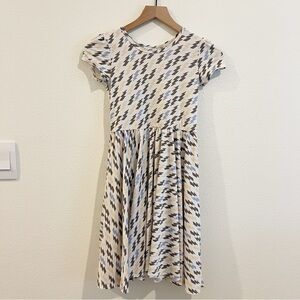 Dot Dot Smile Dress Girls 8/10 Thunderbolt Cap Twirly Twirl Comfy Stretch